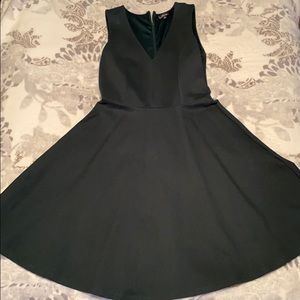 Green Fit and Flare Dress